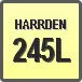 Piktogram - Typ HARRDEN: HARRDEN 245L